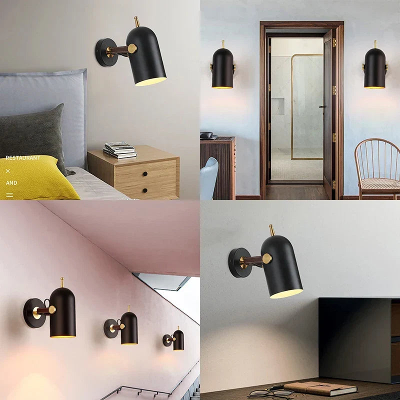 Modern swivel pendant lamp – Adjustable metal pendant lamp for bedroom, living room, dining room or kitchen