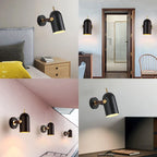 Modern swivel pendant lamp – Adjustable metal pendant lamp for bedroom, living room, dining room or kitchen