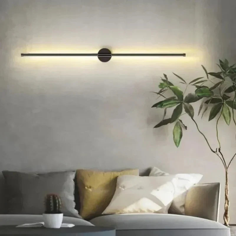 Modern LED Wall Lamp - Slim Up and Down Light Source for Bedroom, Living Room and Hallway