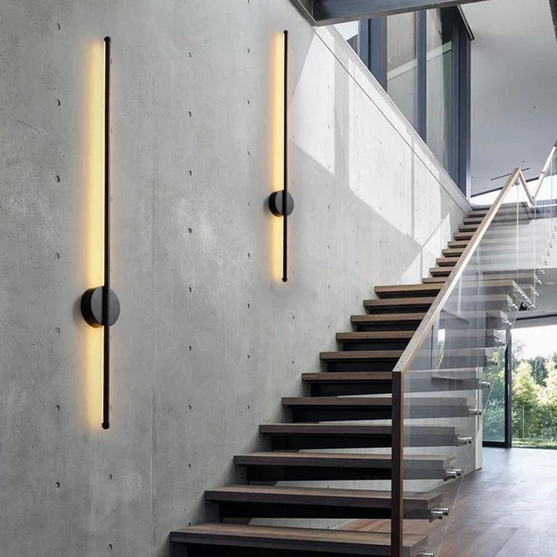 Gold Black Indoor LED Wall Lamps: Stylish lighting for your space