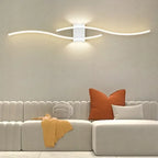 Modern minimalist LED strip wall lamp - dimmable wall lighting for living room, bedroom, restaurant, and bathroom