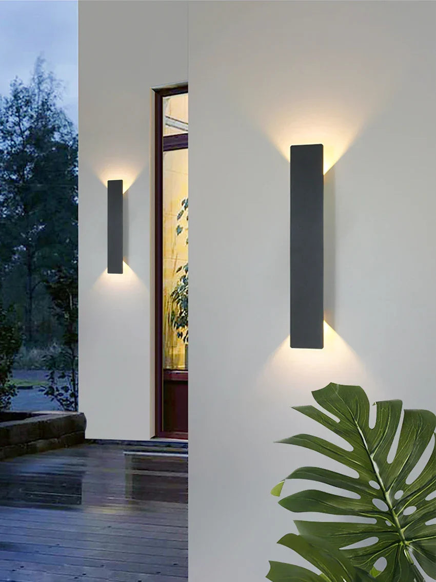 Aluminum LED Wall Lamp: Improvement of your indoor and outdoor spaces