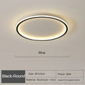 Modern LED ceiling light – Dimmable indoor lamp for bedroom, bathroom, kitchen and hallway