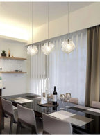 Nordic Glass Pendant Lamp – Contemporary LED Lighting Installation for Dining Table, Bar and Entrance Area