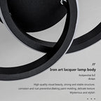 Modern LED ceiling lamp - Dimmable interior lighting for hallway, stairs, foyer, balcony, and bedroom