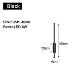 Gold Black Indoor LED Wall Lamps: Stylish lighting for your space