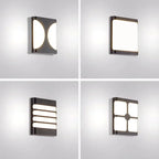 Modern LED outdoor wall lamp - Waterproof garden wall light, wall light for hallway, balcony, and entrance decoration