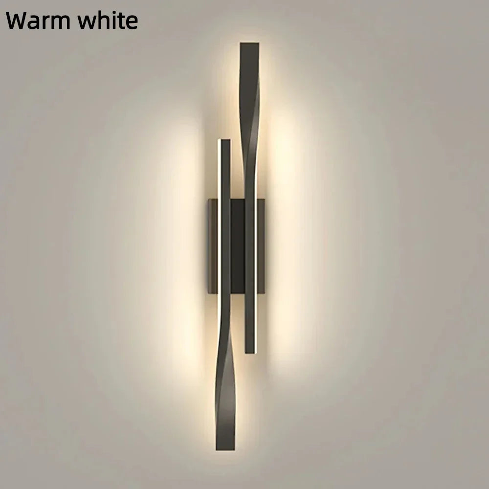 Modern LED Spotlight Wall Light – Luxury Creative Nightstand & Living Room Light, Simple Scandinavian Design for Bedroom, TV Wall, and Interior Decoration