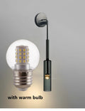 Modern LED Wall Lamp - Stained Glass and Iron Lamp for Living Room, Bedroom, Kitchen and Bathroom - Stylish Wall-mounted Lighting for Home Decoration