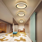 Modern minimalist ceiling lamp – square/round LED eye protection lamp for bedroom, office, living room, and lounge spaces (90-260V)