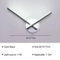 Modern LED Wall Lamp Nightstand Sconces - Interior Lighting Fixture for Living Room, Bedroom, Hotel