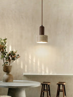 Modern LED Pendant Light - Scandinavian Pendant Lamp for Bedroom, Living Room and Hotel with E27 Bulb