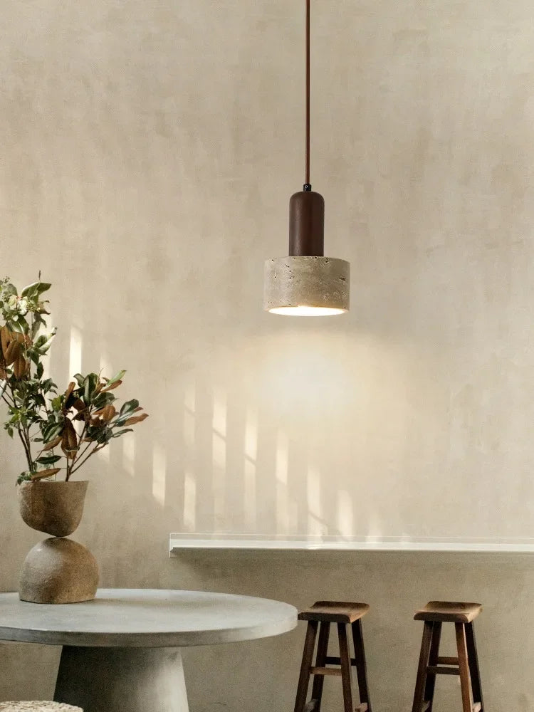 Modern LED Pendant Light - Scandinavian Pendant Lamp for Bedroom, Living Room and Hotel with E27 Bulb