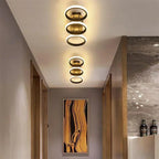 Modern LED ceiling lamp chandelier – Stylish multi-headed ring lamp for bedroom, living room, hallway, dining room and interiors