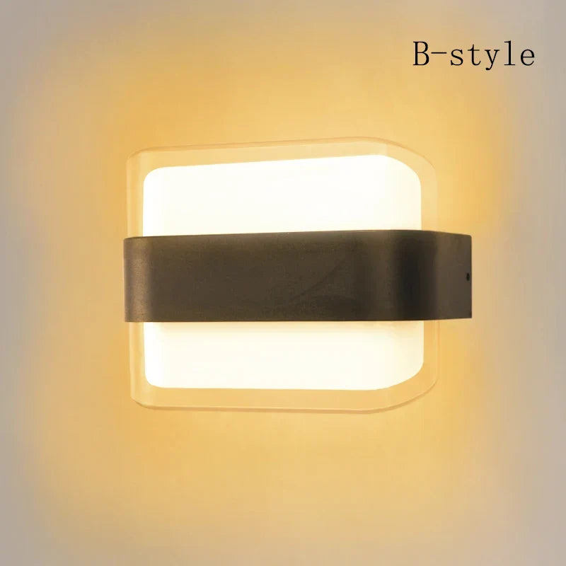 Modern Minimalistic LED Wall Lamp – 10W Wall Lamp for Living Room, Bedroom, Hallway and Restaurant Lighting