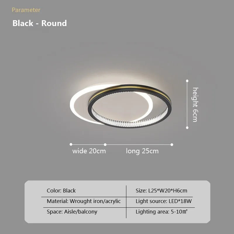 Modern LED ceiling lamp