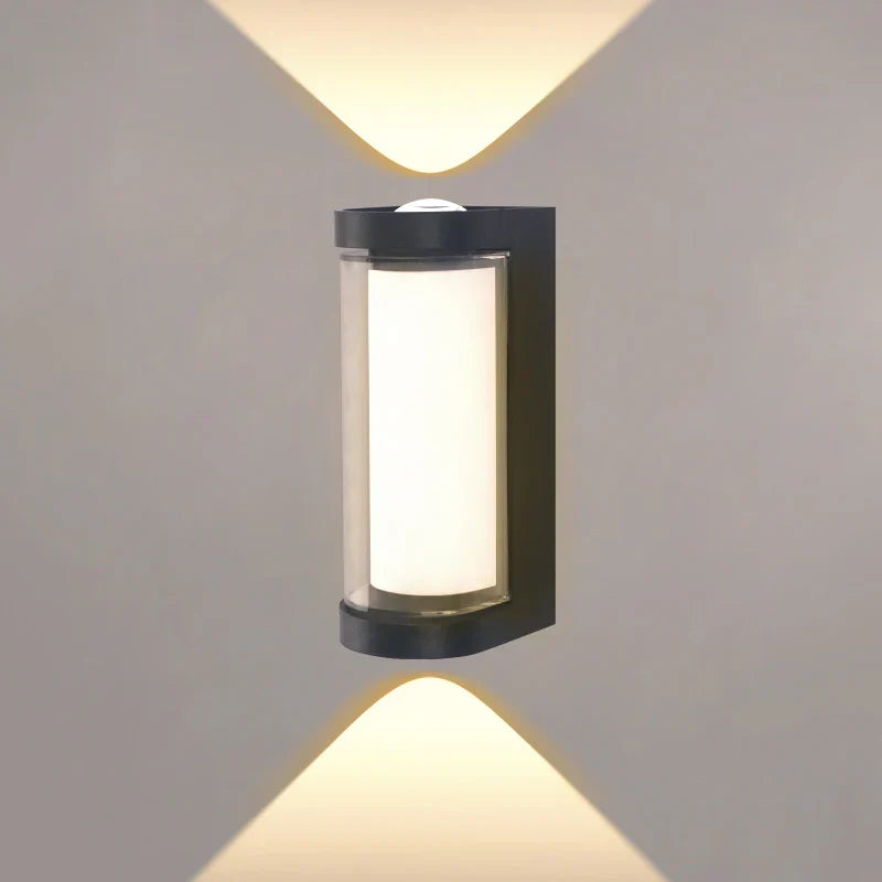 Modern LED outdoor wall lamp – Waterproof wall lamp for porch and balcony for home garden, IP55 rated