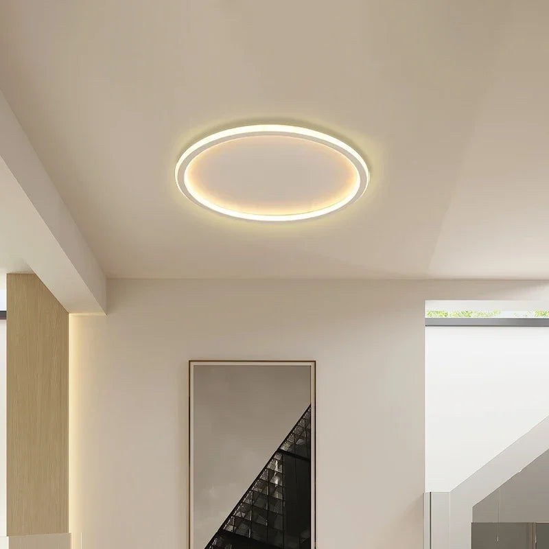 Modern LED ceiling light – Dimmable indoor lamp for bedroom, bathroom, kitchen and hallway