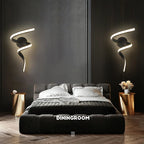 Modern Minimalistic LED Wall Lamp – Up and Down Switch for Bedroom, Living Room, and Bathroom