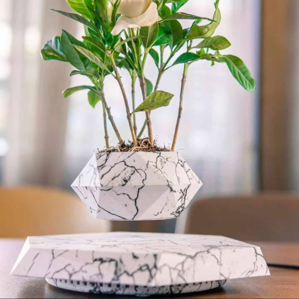 Levitating Plant Pot – Magnetic Floating Planter