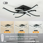 Modern LED ceiling lamp for living room, dining room, bedroom, and balcony