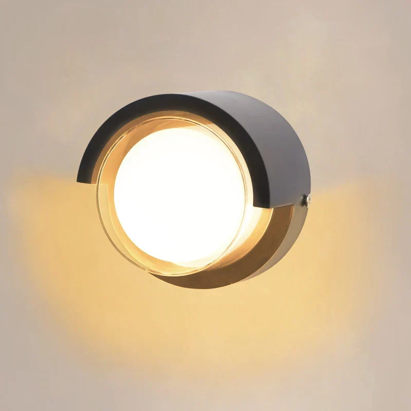 Modern LED outdoor wall lamp – Waterproof wall lamp for porch and balcony for home garden, IP55 rated