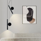 Modern LED pendant lamp - Adjustable cable for bedroom, living room and office