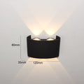 Body Movement Sensor Wall Lamp Waterproof Outdoor LED Wall Switch On Off Lighting Lamps Garden Courtyard Induction Corridor Wall Lamp