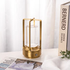 LED Wireless Table Lamp | Industrial Style, Rechargeable & Portable Lighting for Indoor & Outdoor Use