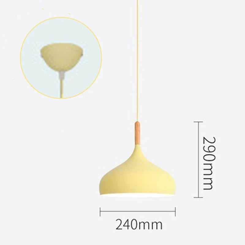 LED Iron Chandelier Pendant - Vintage Pendant Light