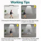 LED PIR motion sensor ceiling lamp - modern lighting for bedroom, living room, staircase lighting