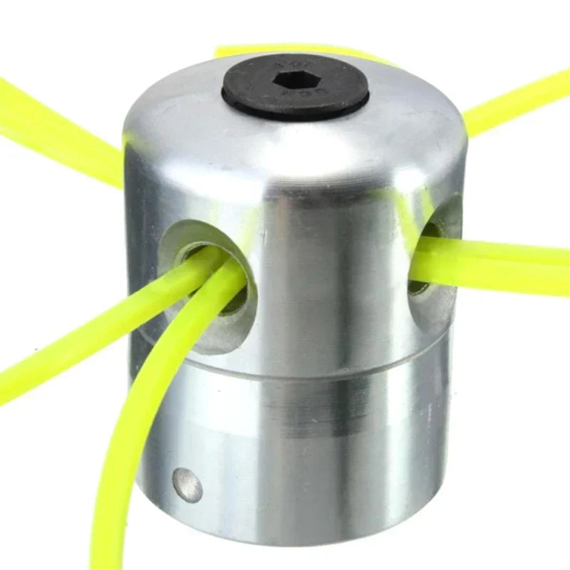 Universal-Thread Head Trimaro X4 | Aluminum Head with 4 Cutting Threads | for Brush Cutters & Lawn Trimmers