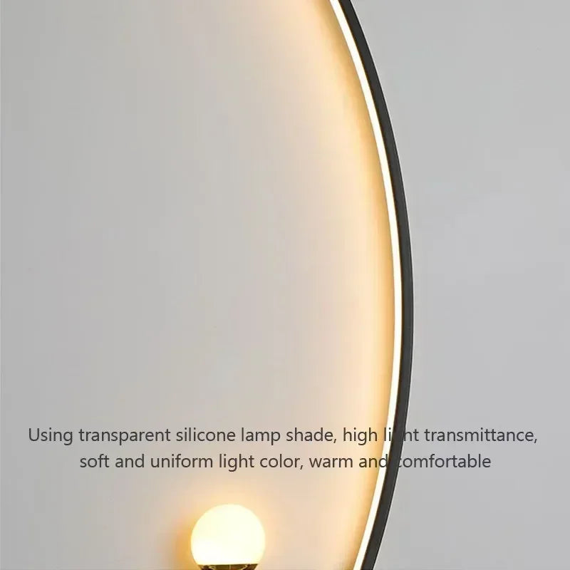 Modern LED Wall Lamp – Aluminum 53 cm long Light Bar for bedroom, living room, hallway and indoor use – Dimmable with remote control