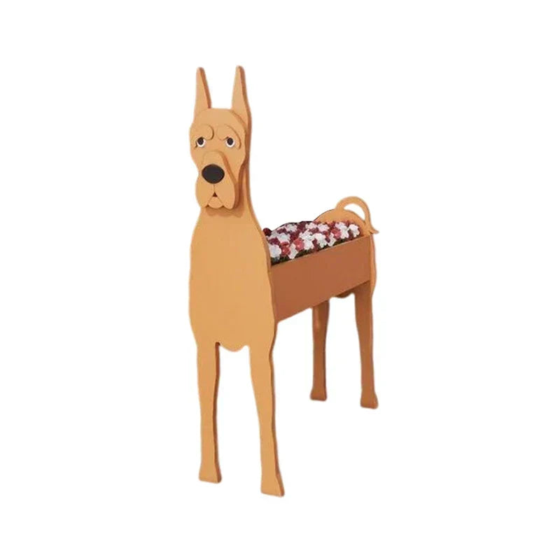Flower Pot - Pawsome - Dog Plant Container - Various Breeds