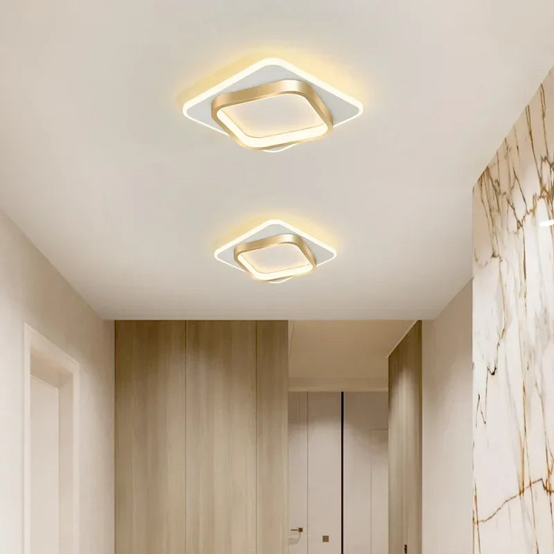 Modern LED Hall Ceiling Lamp Chandelier - Indoor Lighting for Hall, Stairs, Foyer, Balcony, Bedroom, Bathroom