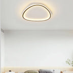 Modern LED ceiling light - Elegant oval shape for versatile indoor lighting