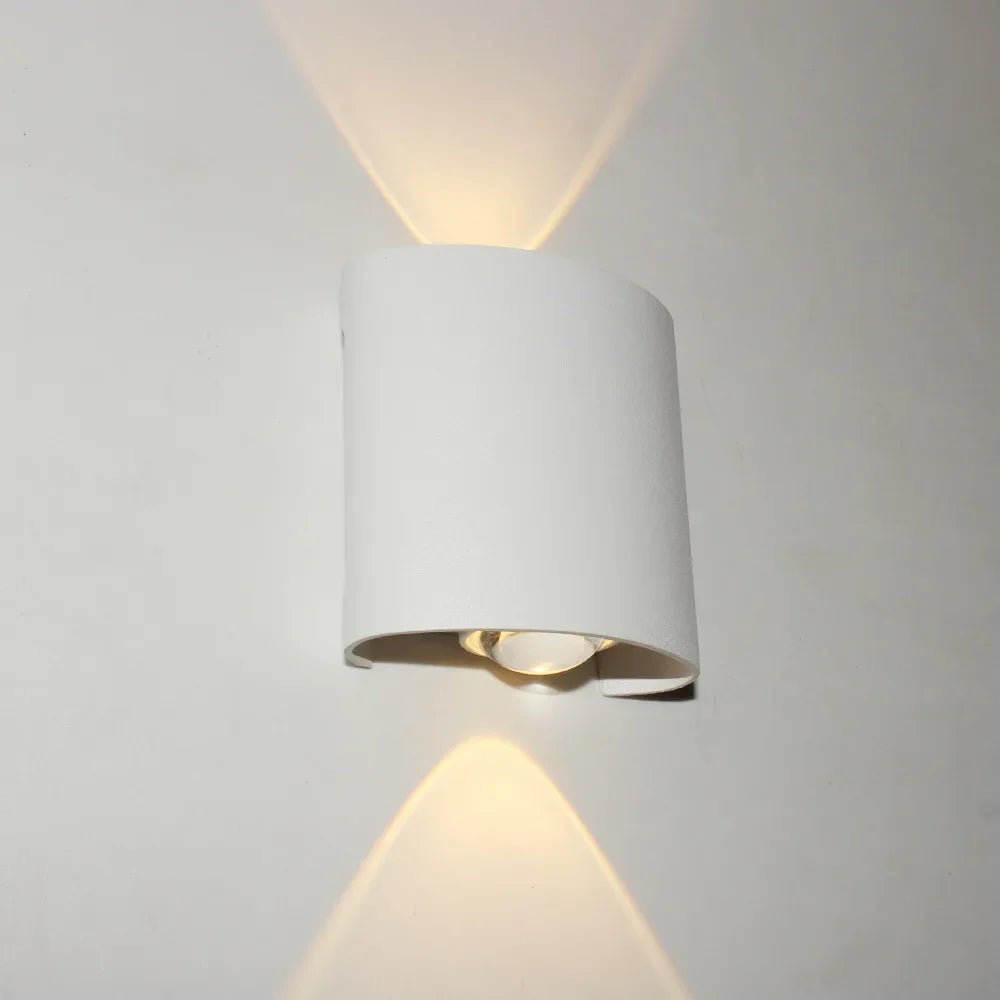 Body Movement Sensor Wall Lamp Waterproof Outdoor LED Wall Switch On Off Lighting Lamps Garden Courtyard Induction Corridor Wall Lamp