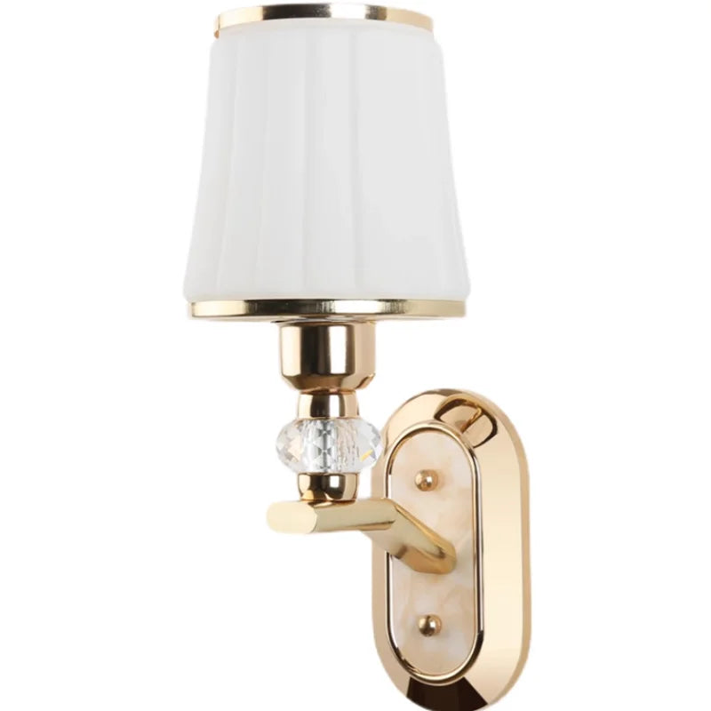 Modern LED wall lamp with glass lampshade | Wall lamps