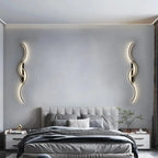 Modern LED Wall Lamp - Contemporary Wall Lamp for Living Room, Bedroom, Dining Room and Hall - Up and Down Lighting, Dimmable, Touch Switch, Interior Decoration
