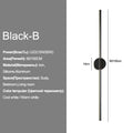 Modern LED Wall Lamp - Slim Up and Down Light Source for Bedroom, Living Room and Hallway