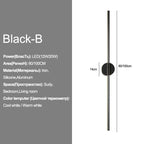 Modern LED Wall Lamp - Slim Up and Down Light Source for Bedroom, Living Room and Hallway