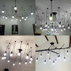 DIY Pendant Lights: Modern Retro-Chandelier for Stylish Home Decoration