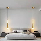 Nordic LED Pendant Light – Long Hanging Wire Chandelier for Bedroom, Living Room, Dining Room and Office – Modern Home Decor Light Source