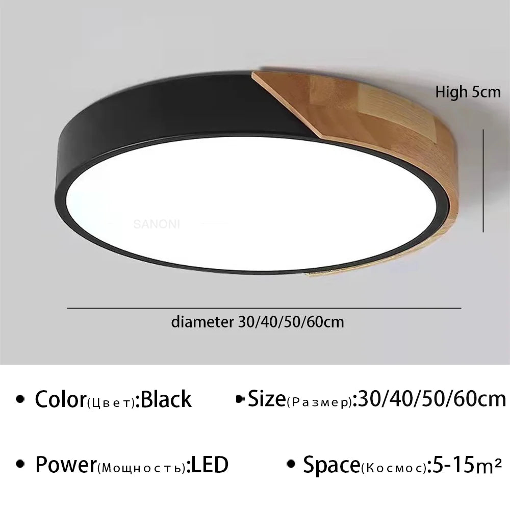 Modern LED ceiling lamp Macaron chandelier