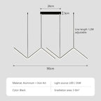 Modern LED Pendant Lamps: Illuminate your living spaces with style and elegance