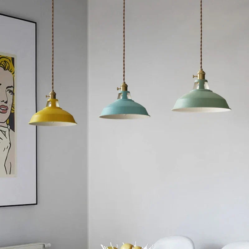 LED Iron Chandelier Pendant - Vintage Pendant Light