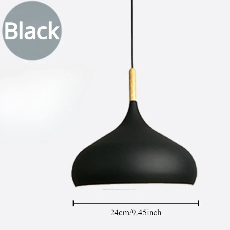 Modern Macaron Pendant Light – Colorful LED Chandelier for Bedroom, Restaurant, Office & Living Room – Adjustable Aluminum Hanging Lamp