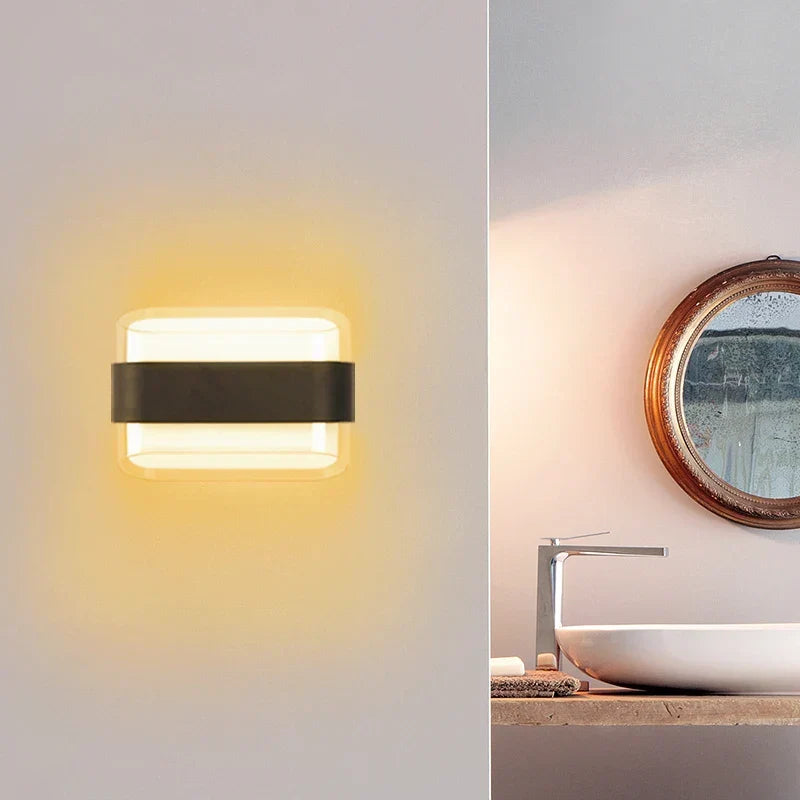 Modern Minimalistic LED Wall Lamp – 10W Wall Lamp for Living Room, Bedroom, Hallway and Restaurant Lighting