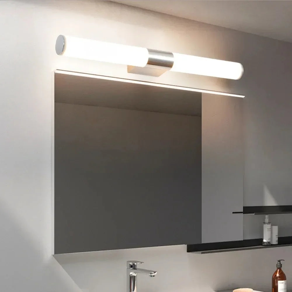 Modern LED Wall Lamp for the Bathroom – Waterproof 12W, 16W, 22W AC85-265V LED Tube Mirror Light