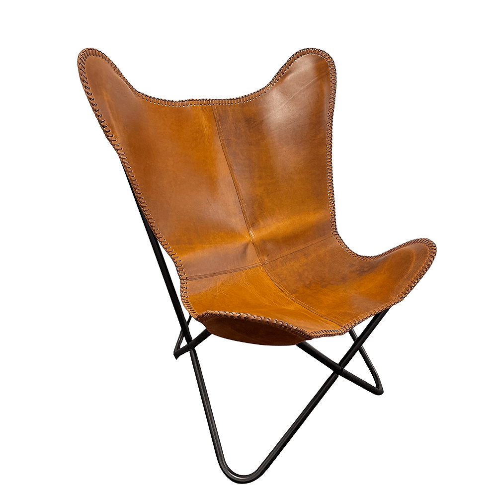 Bat Chair Made Of Real Leather (Available In Different Colors)